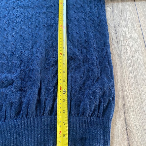 Scott Ellis mens XL classic sweater dark blue - Picture 8 of 8